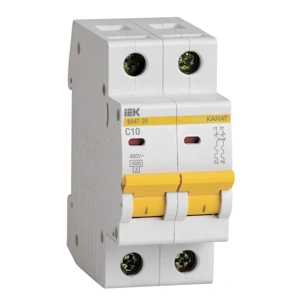 Авт. выкл. ВА 47-29 2р 10А 4,5кА х-ка C CHINT