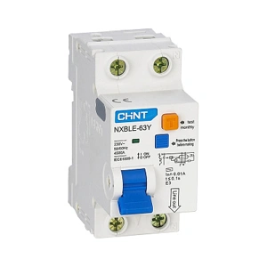 АВДТ NXBLE-63Y 1P+1N 25А CHINT