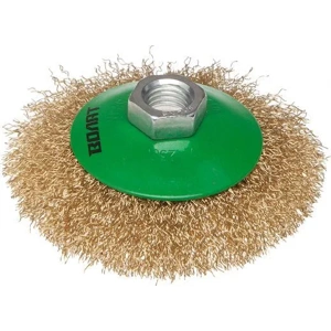 Щетка дисковая гофр.100мм/М14 Волат