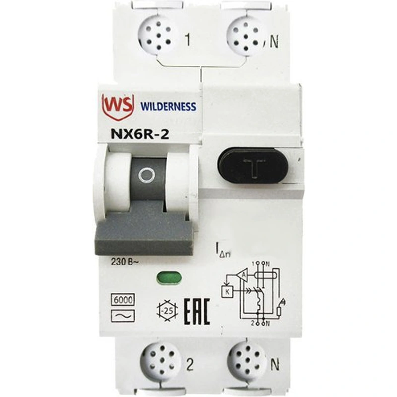 АВДТ NX6R 1P+N C32 30mA тип AC 6kA (R) Wilder