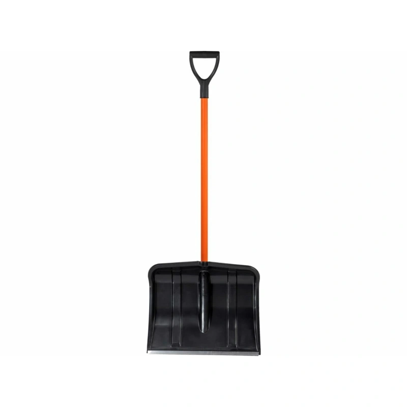 Лопата снеговая пластм. 500х375мм со стальн.черенком STARTUL MASTER (S