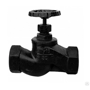 Вентиль запорный (клапан) муфтовый 15кч18п Ру16 Ду 50