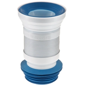 Удлинитель гибкий для унитаза, армированный 350 мм, AV Engineering (Го