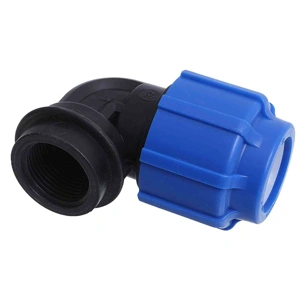 Отвод ПНД компрессионный с ВР 25х1/2"(120/30) VALFEX