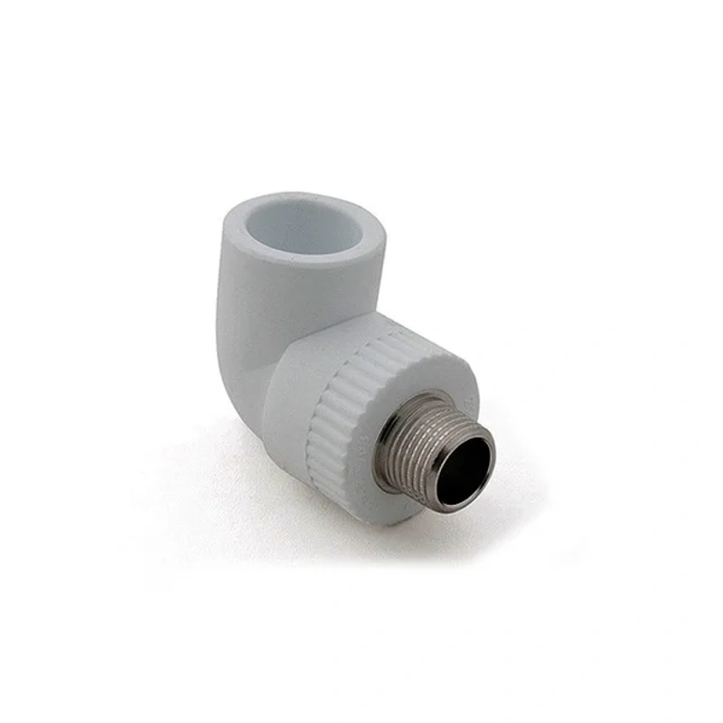 Колено ПП комб. под смеситель НР 20х1/2 серый РосТурПласт