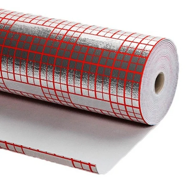 Пленка гидроизоляционная с разметкой (50м2) фольга