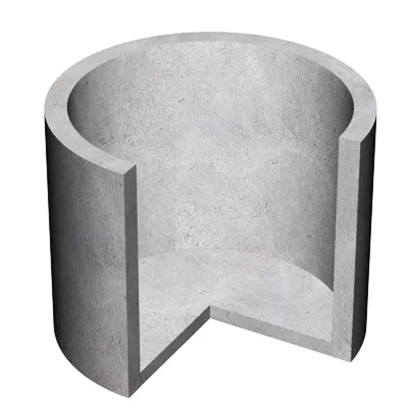 Кольцо железобетонное КЦД-10-9 (1000х900х80) с дном