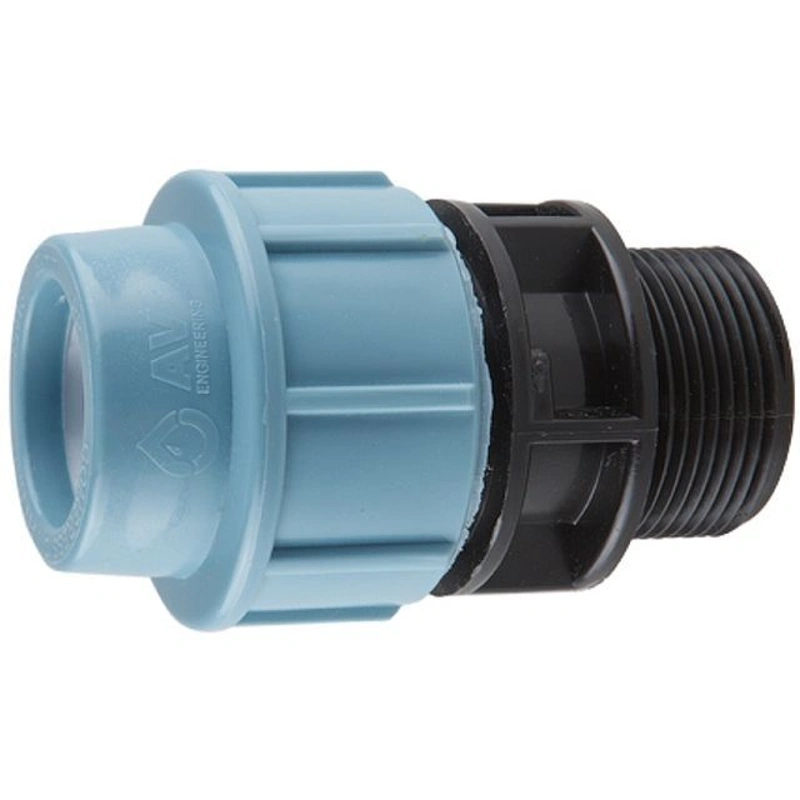 Ниппель для ПЭ-труб нар. 40х1" AV Engineering