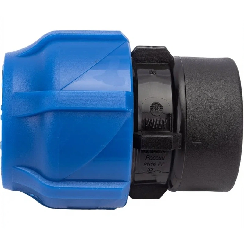 Муфта ПНД компр.соединительная с ВР 32х1"(90/15) VALFEX
